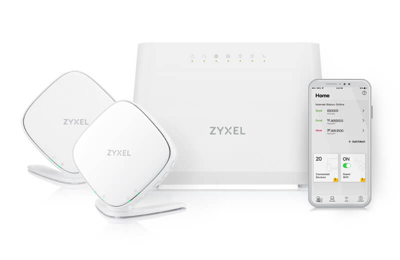 Plotselinge afdaling Gedeeltelijk Bedrog Zyxel Communications unveils new WiFi 6 Mesh product line | Global | Zyxel