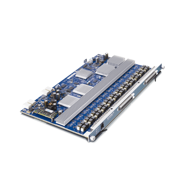 VLC1348G-53, 48-port DMT-based VDSL2 line card 17a profile, Annex B