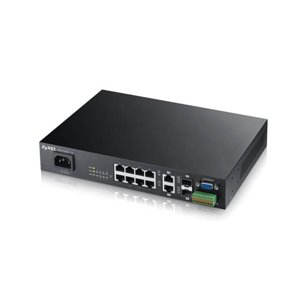 MES3500-10, 8-port FE L2 Switch with Two GbE Combo Ports