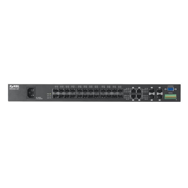 MES3500-24F, 24-port FE Fiber L2 Switch with Four GbE Combo Ports