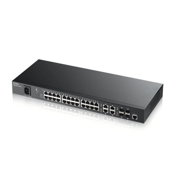 MES3500-24S, 24-port FE Fiber L2 Switch with Four GbE Combo Ports